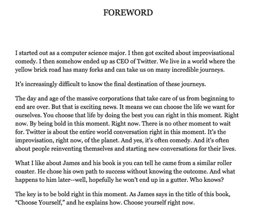 how to write a foreword for a thesis