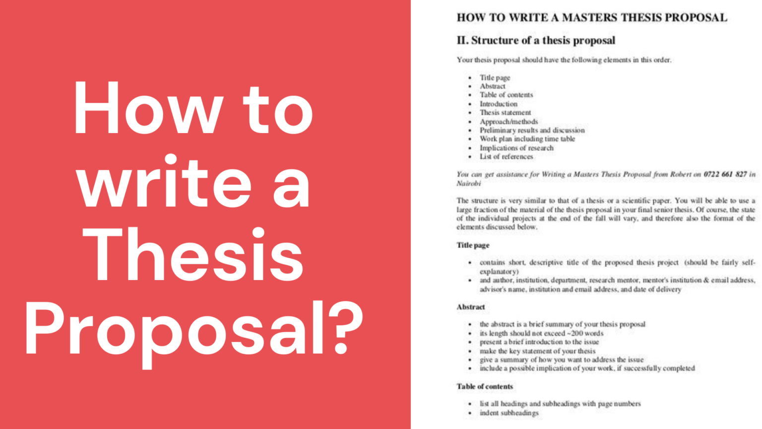 proposal and thesis writing by donald kisilu kombo