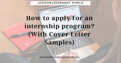 How to apply for internship program? (With Cover Letter Samples) How to apply for internship program? (With Cover Letter Samples)