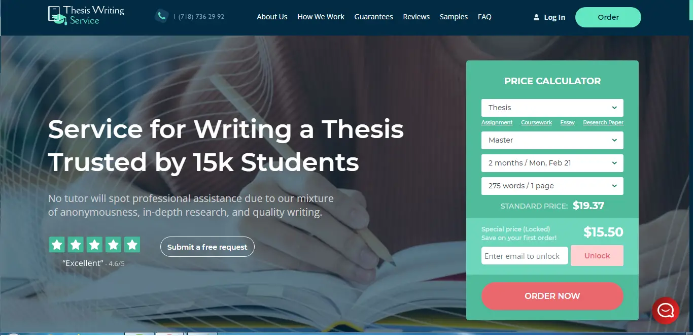 10 Best Thesis and Dissertation Writing Services Acknowledgement World