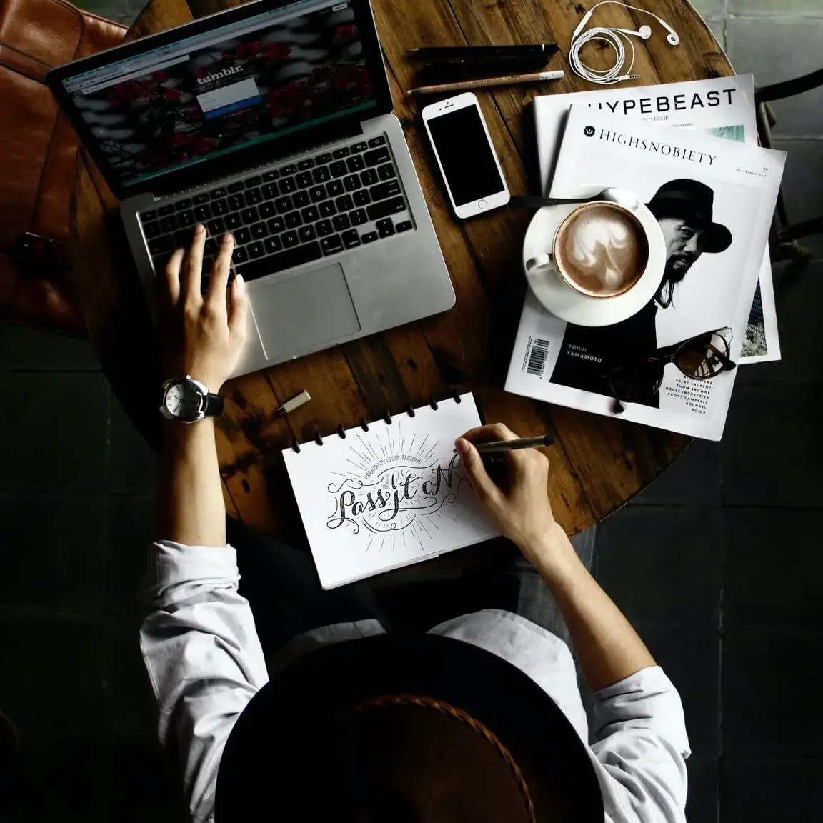 sample of acknowledgement in capstone project person sitting facing laptop computer with sketch pad